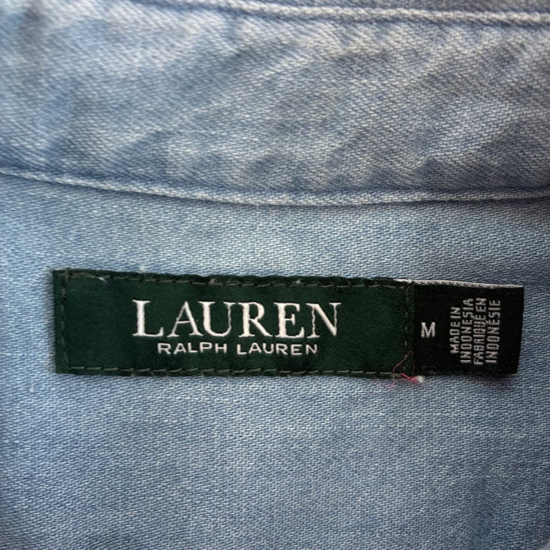 Polo 로렌 랄프로렌 우먼 크러스트 데님 셔츠 상품이미지6