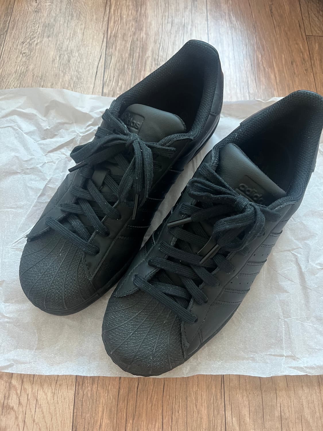 아디다스 슈퍼스타 트리플 블랙 상품이미지2