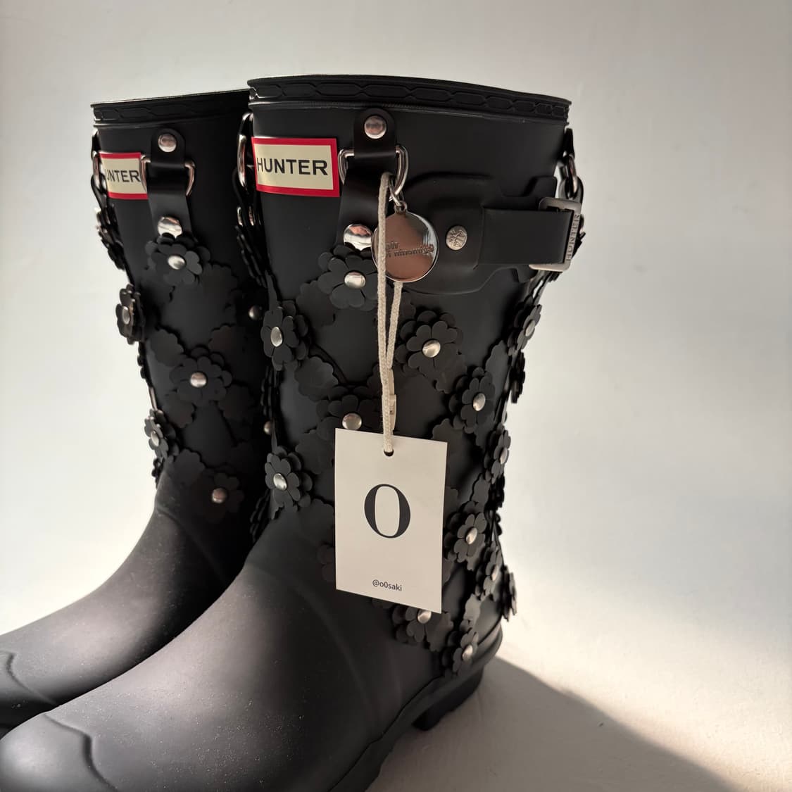 Floral Appliqué Hunter Rain Boots 상품이미지2