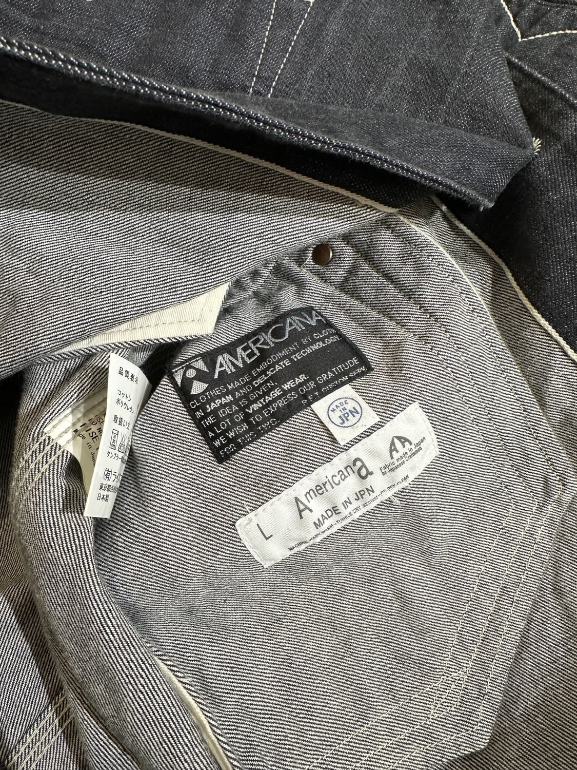 Americana for UNITED ARROWS Denim Jacket 상품이미지9