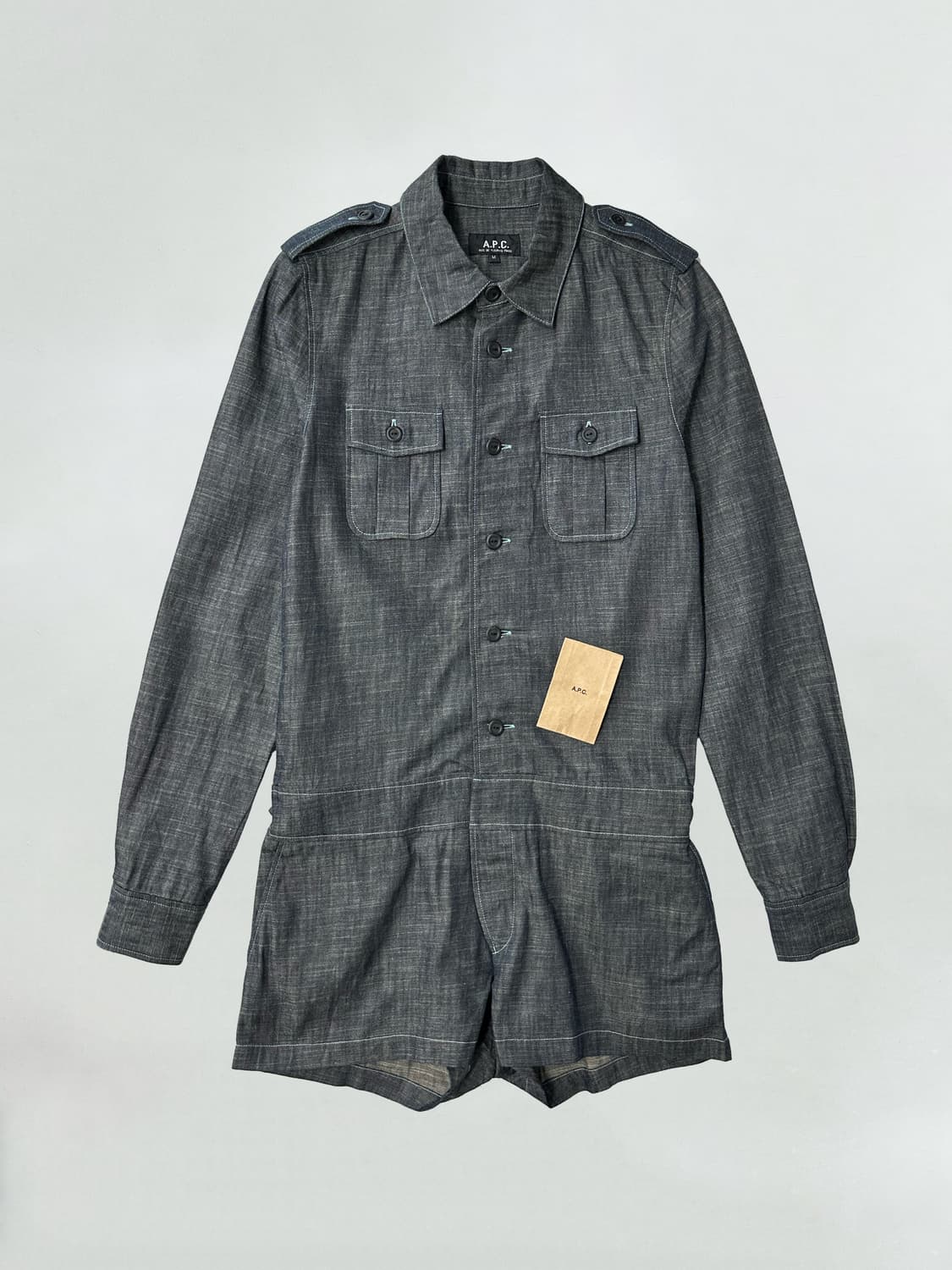 아페쎄 데님 원피스 상품이미지2