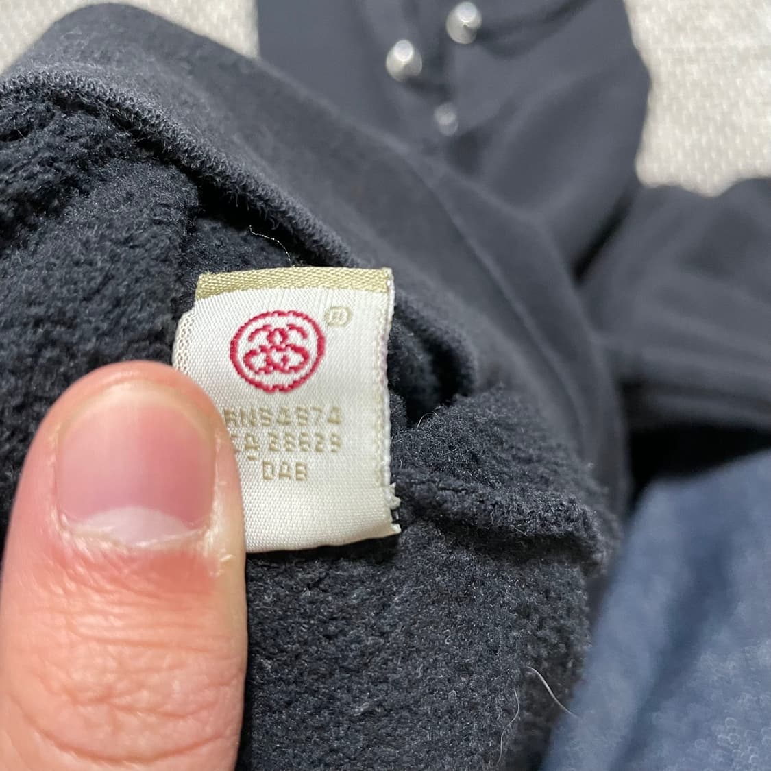 M 스투시 빅로고 후드집업 상품이미지7