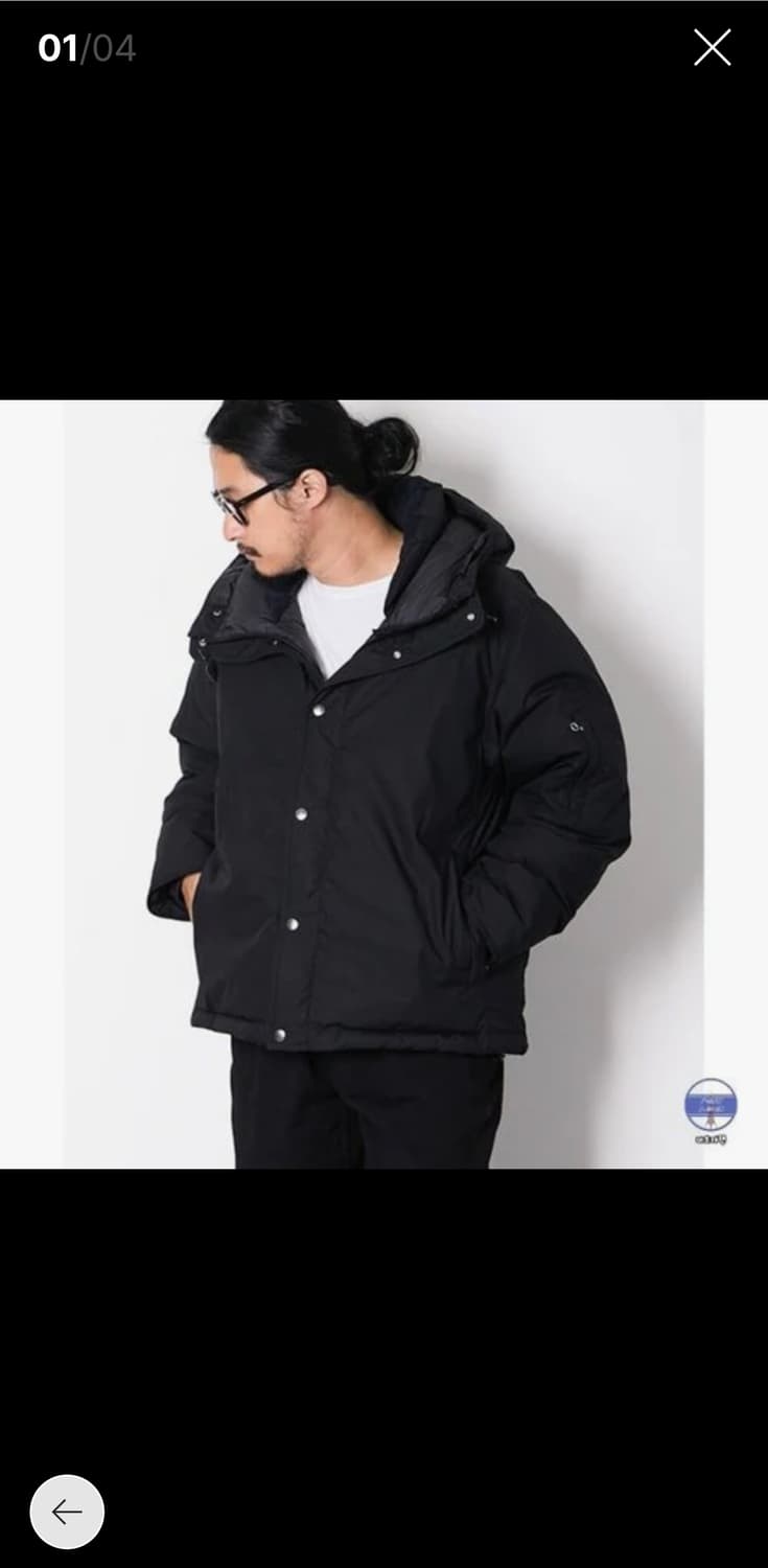 노스페이스 퍼플라벨 마운틴 숏 파카 나나미카 상품이미지1