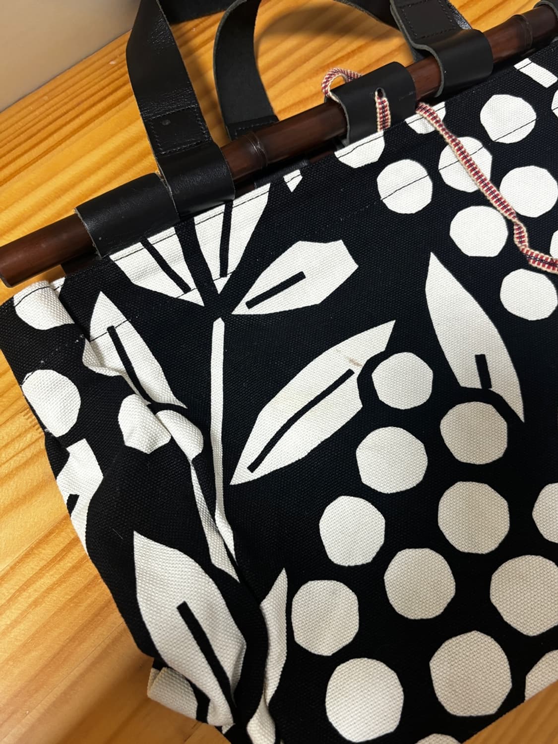 소우소우(sousou) 대나무손잡이 토트백 - [쇼핑백포함] 상품이미지6