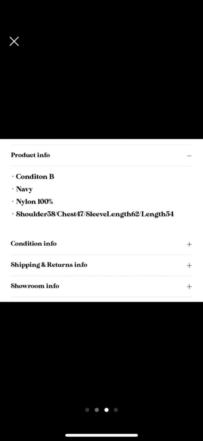 피조물빈티지 후드 숏패딩 빈티지 패딩 상품이미지3