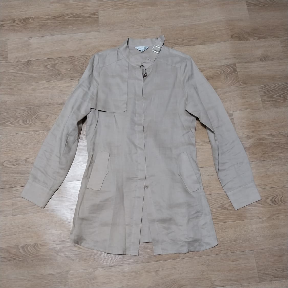 린넨100 프로 린넨 하프셔츠  상품이미지1