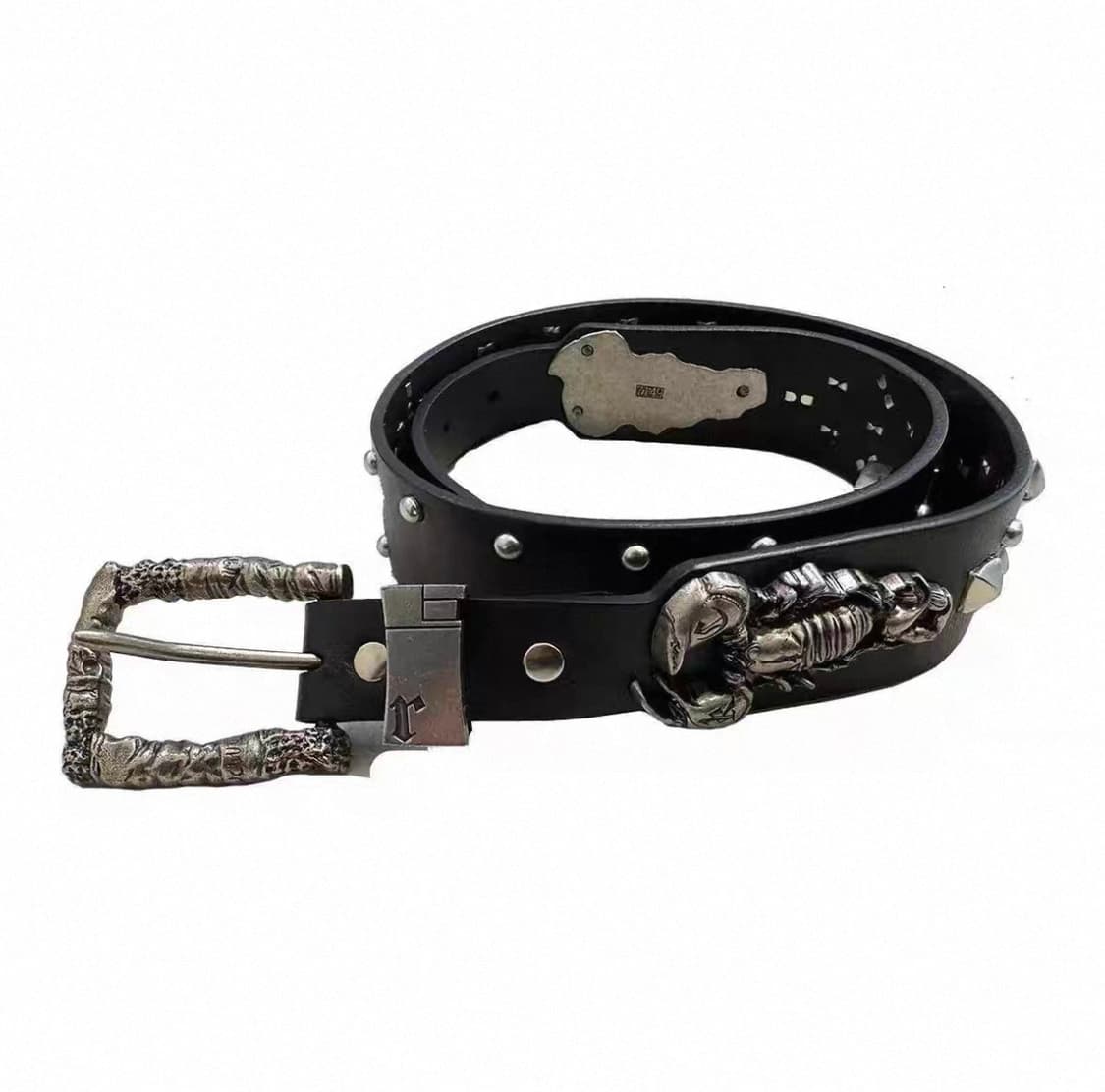 Metal Scorpion Leather Belt 상품이미지1