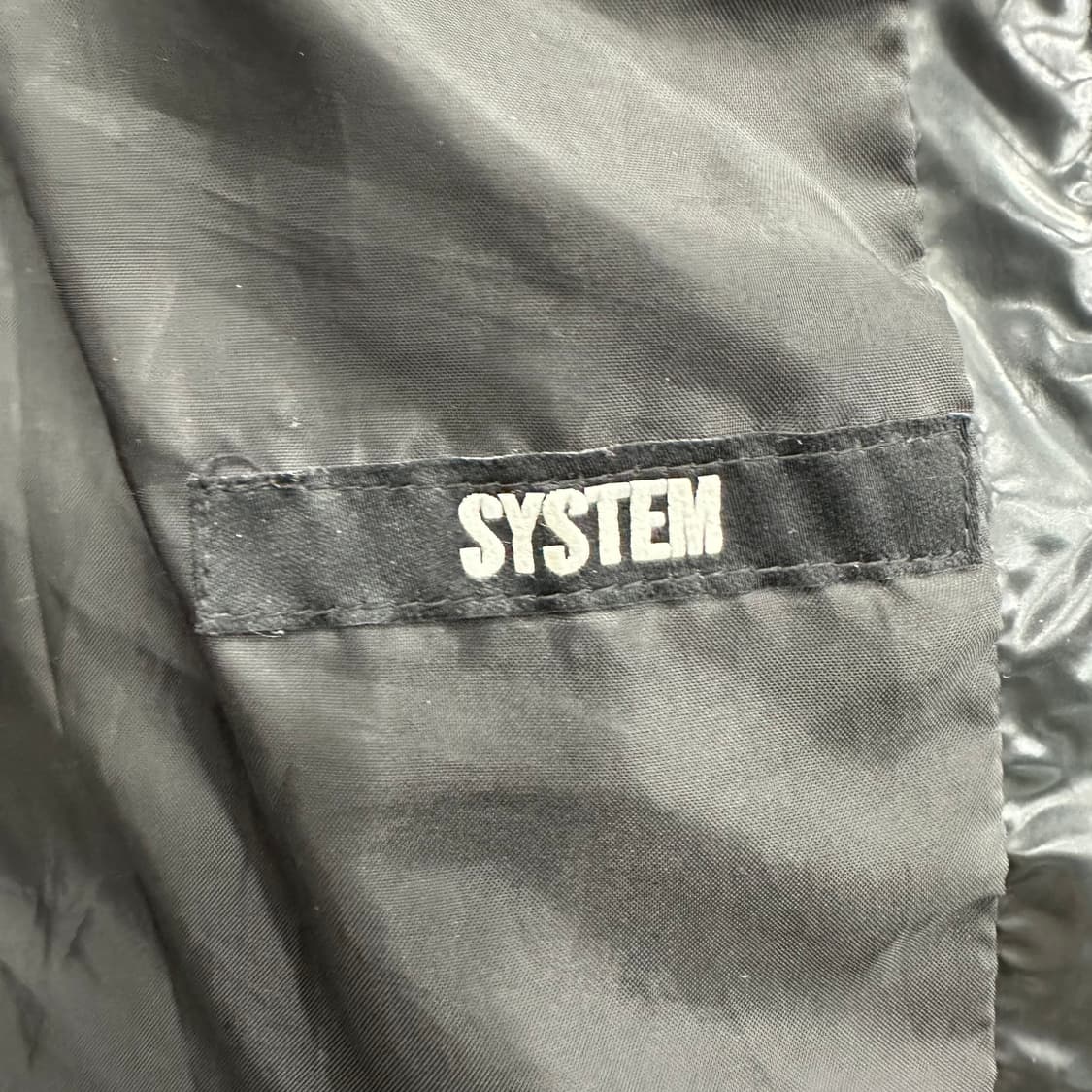 105 한섬 시스템 남자 울 캐시미어 구스다운 패딩 상품이미지4