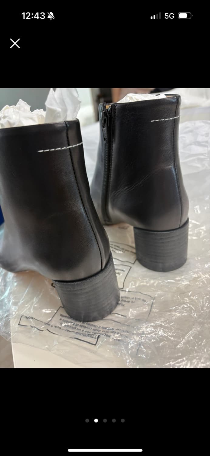 마르지엘라 플랫 앵클 부츠 상품이미지2