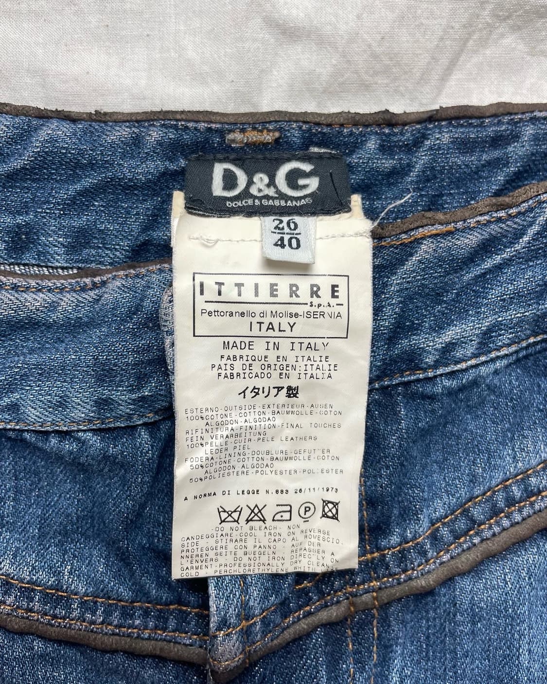 돌체앤가바나 detail jeans 상품이미지8