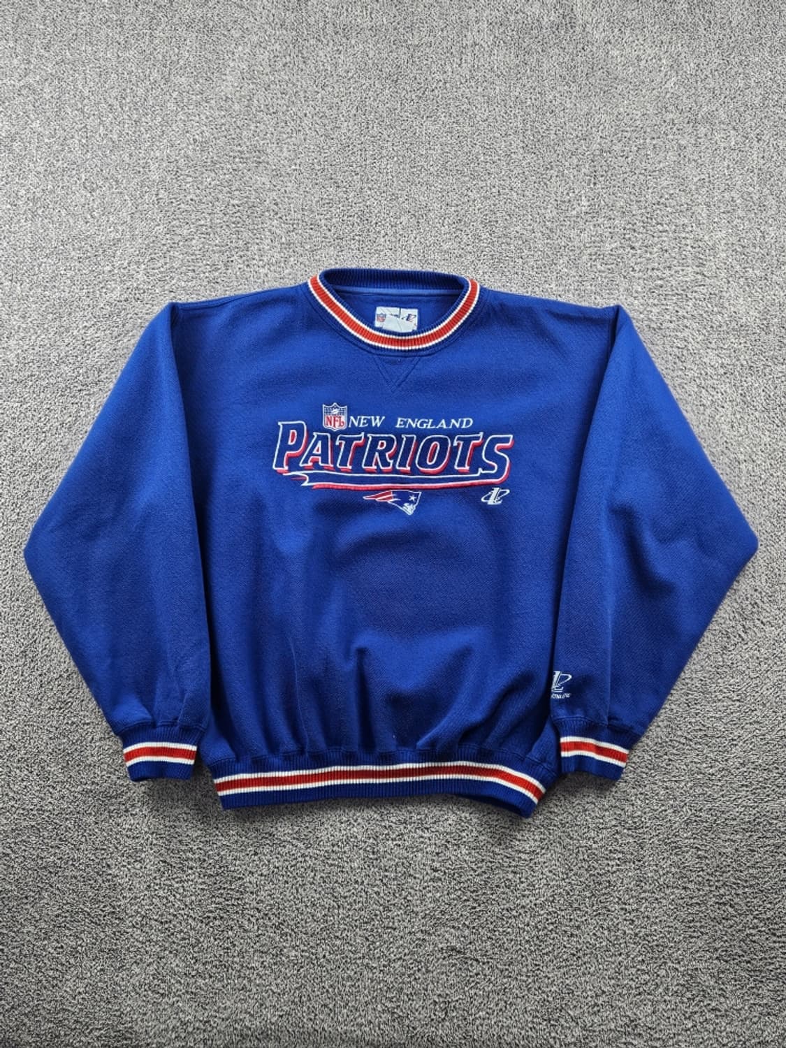 로고에슬레틱 NFL뉴잉글랜드패트리어츠 맨투맨 스웻 셔츠(XL)/10951 상품이미지2
