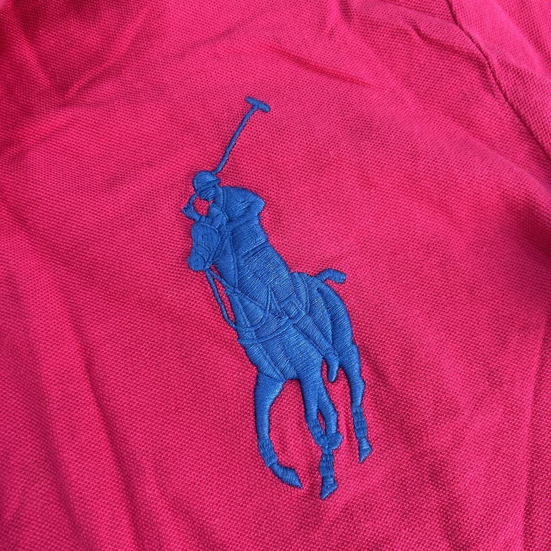 폴로 랄프로렌 핑크색 긴팔 폴로티 s 상품이미지3