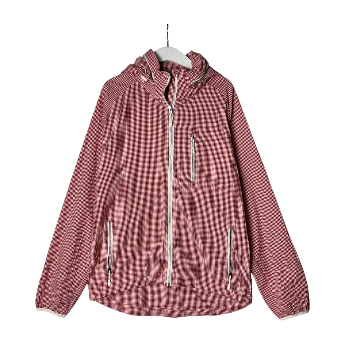 [NIKE] 나이키 깅엄체크 후드 바람막이 상품이미지1