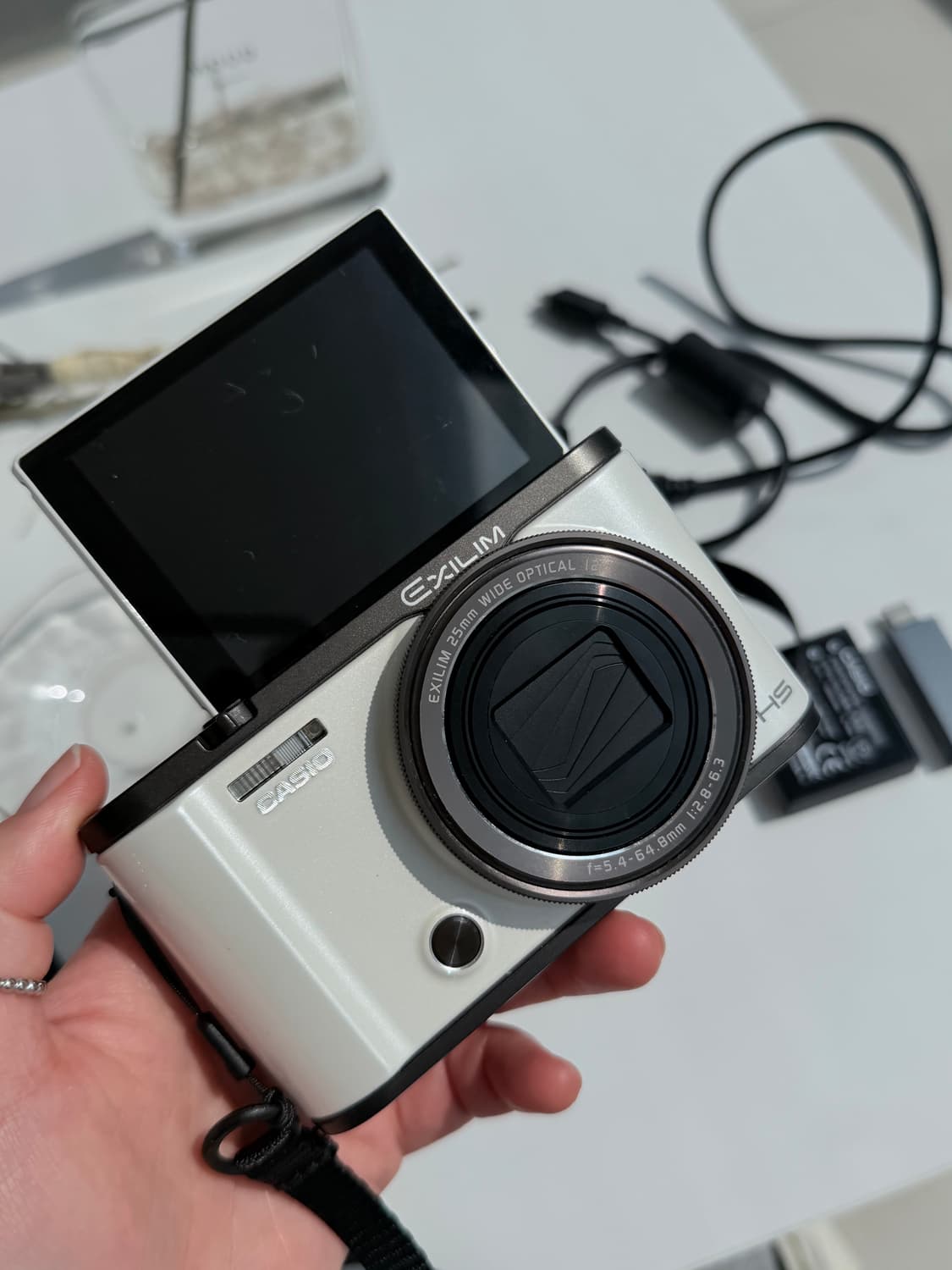 카시오 EX-ZR3000 흰색 카메라 한글판 (바로사용가능) 상품이미지2