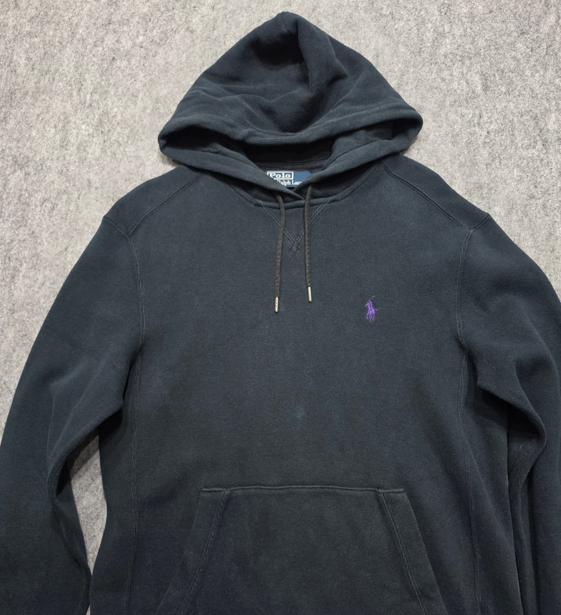 폴로 랄프로렌 빈티지 보라포니 베이직 후드티 S 다크네이비 상품이미지4