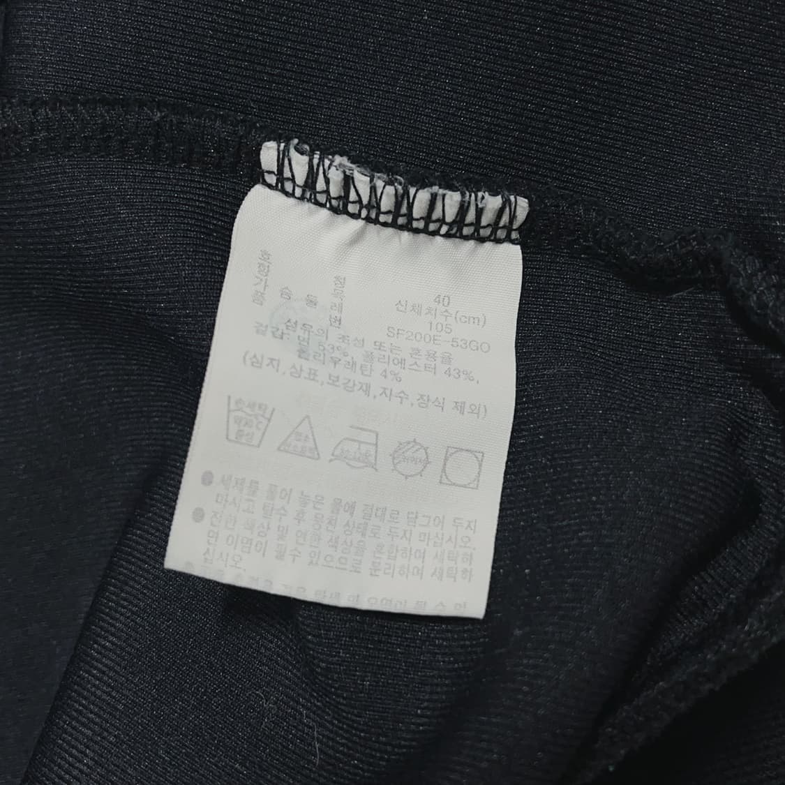 [정품] 라코스테 블랙 패치로고 맨투맨 [ 40 ] 상품이미지5