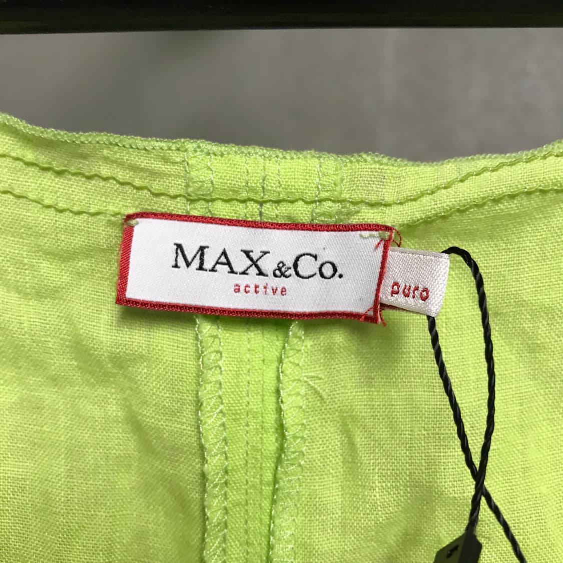 막스앤코 린넨 슬리브리스 탑 40(W) 상품이미지5