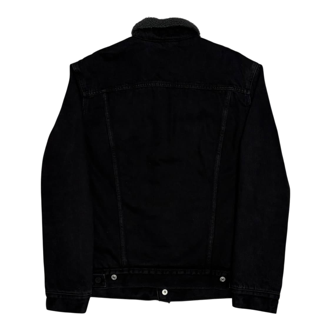 Levi's 쉐르파 블랙 데님 트러커 자켓 상품이미지2