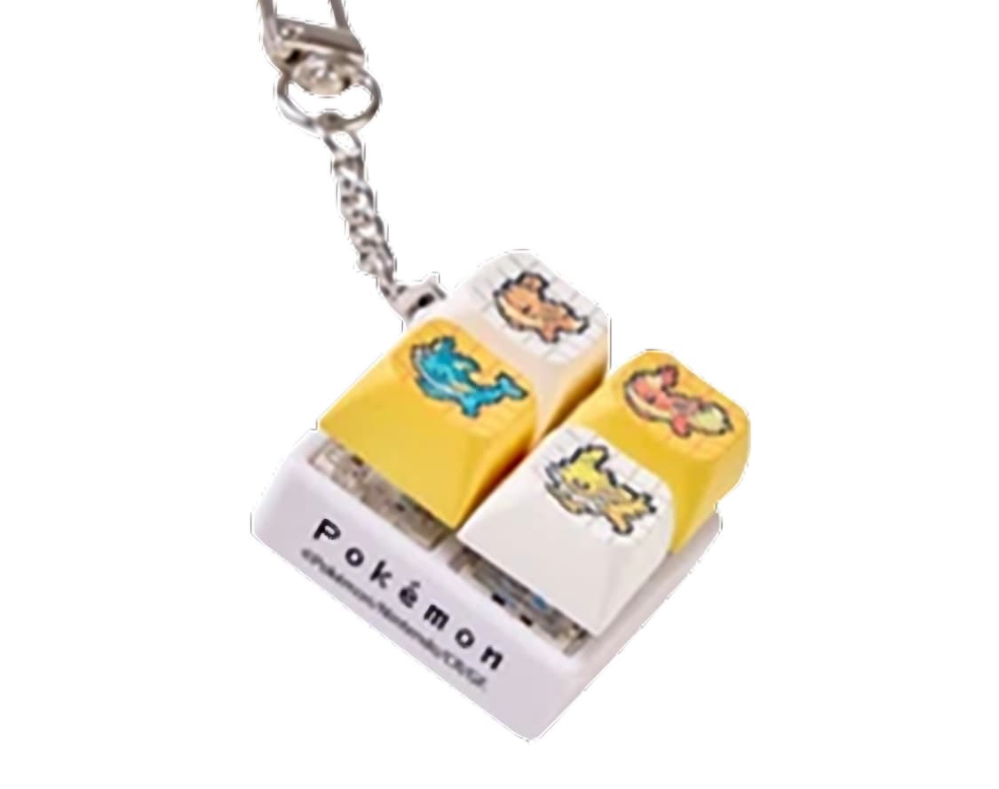 포켓몬 씨유 키캡 키링 이브이 /포켓몬 버전 키링 상품이미지3