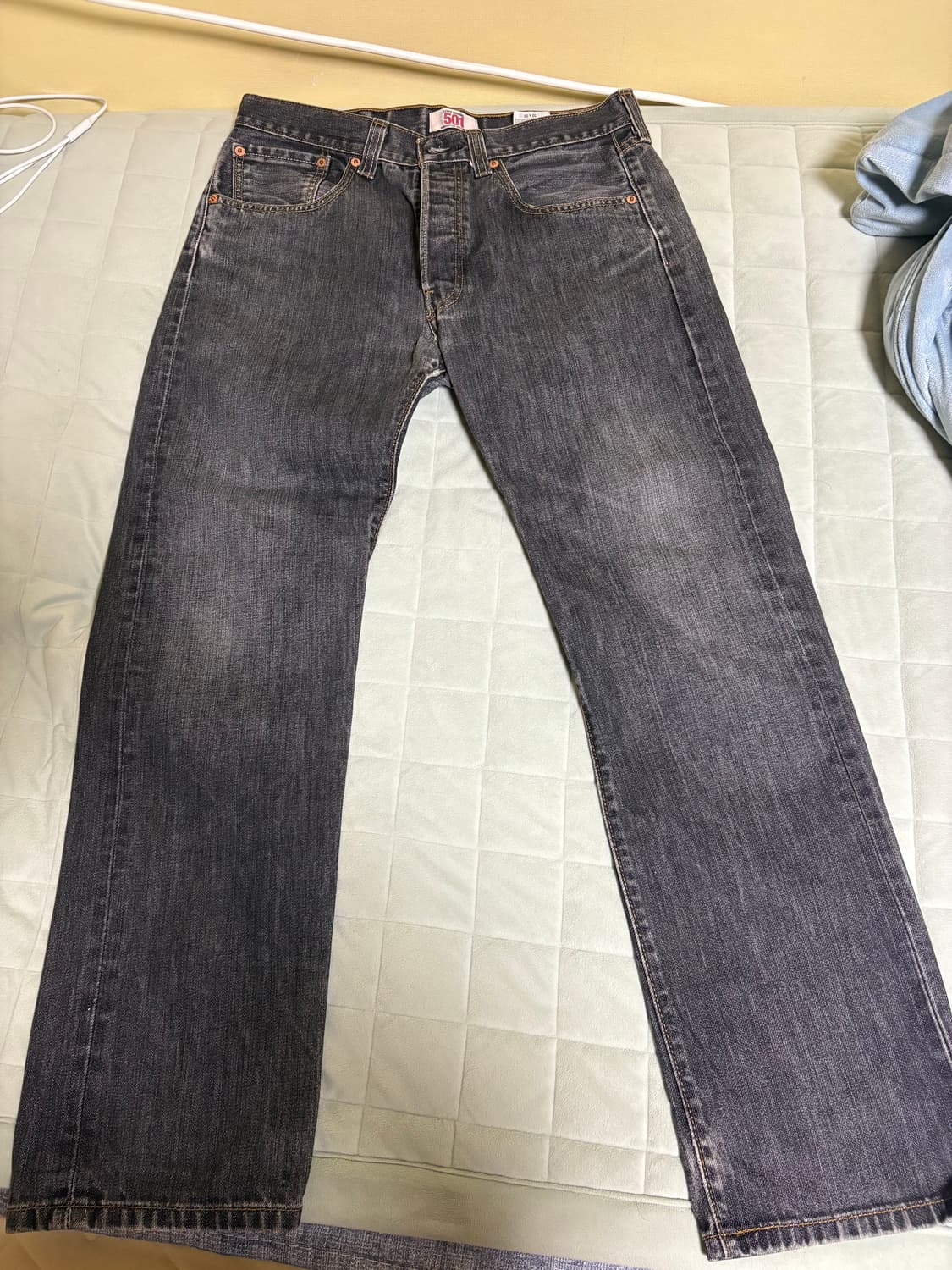 00’s 리바이스 501 블랙진 상품이미지1