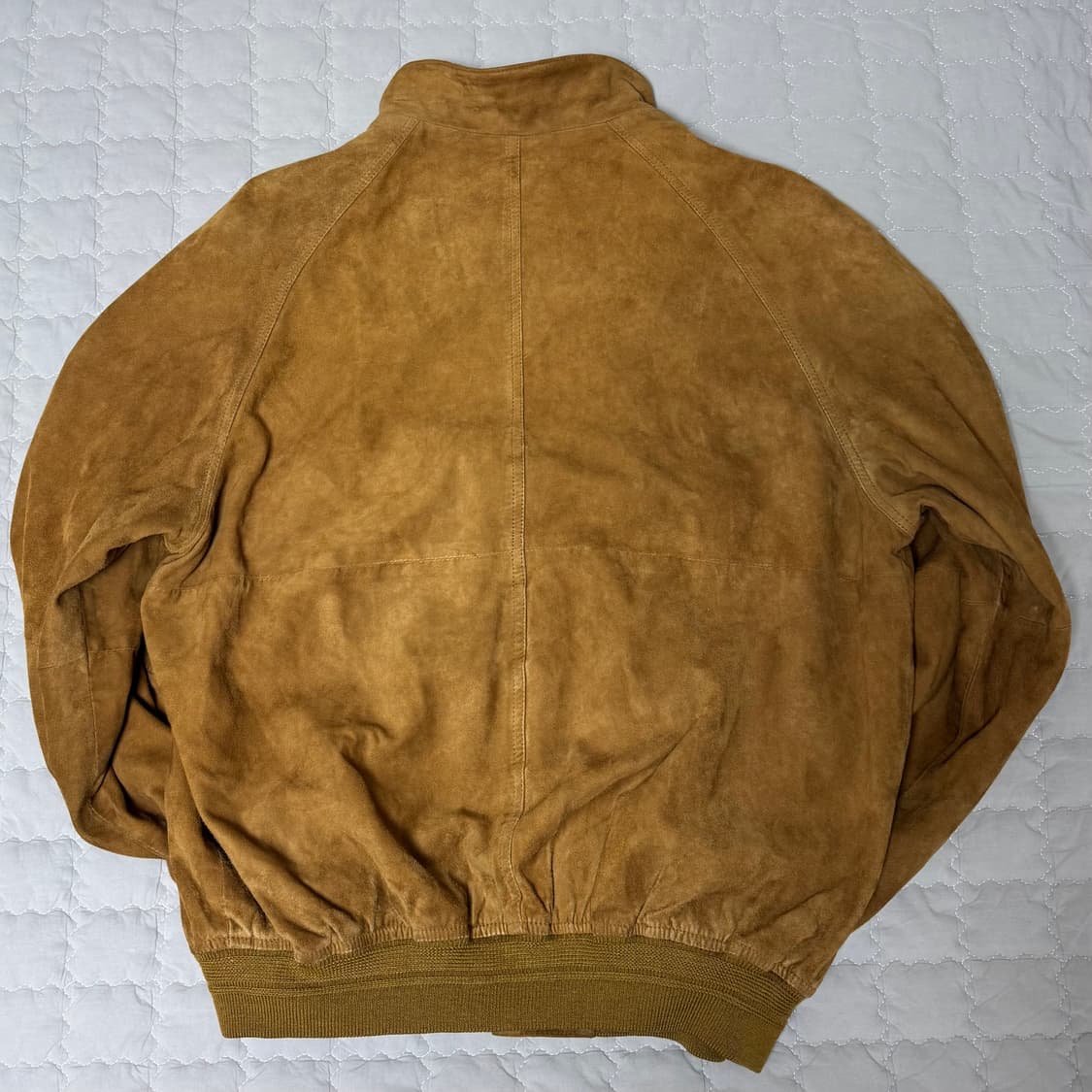 빈티지 브라운 스웨이드 해링턴 바라쿠라 G9 가죽 자켓 상품이미지7