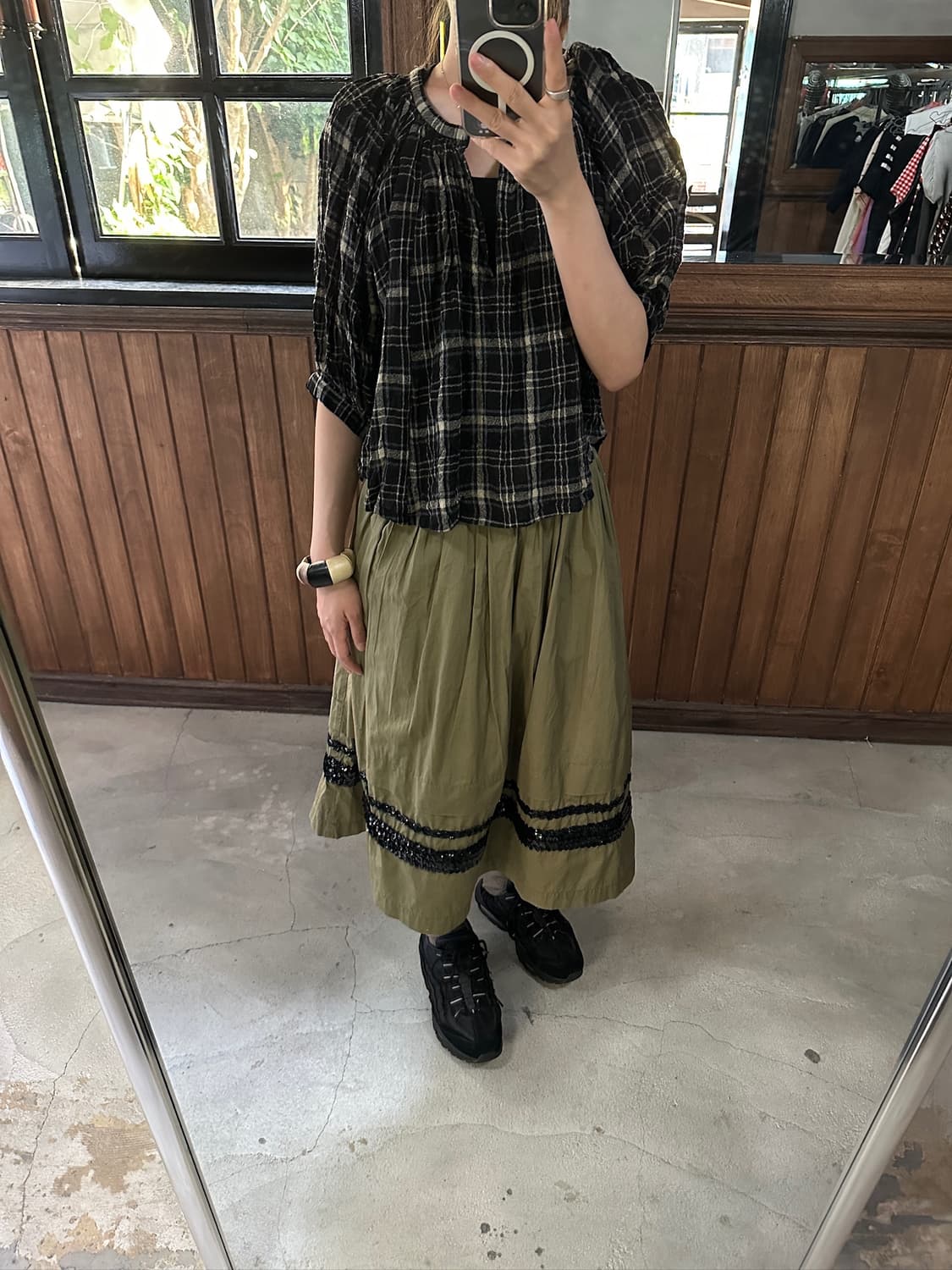 ISABEL MARANT ETOILE check blouse 상품이미지2