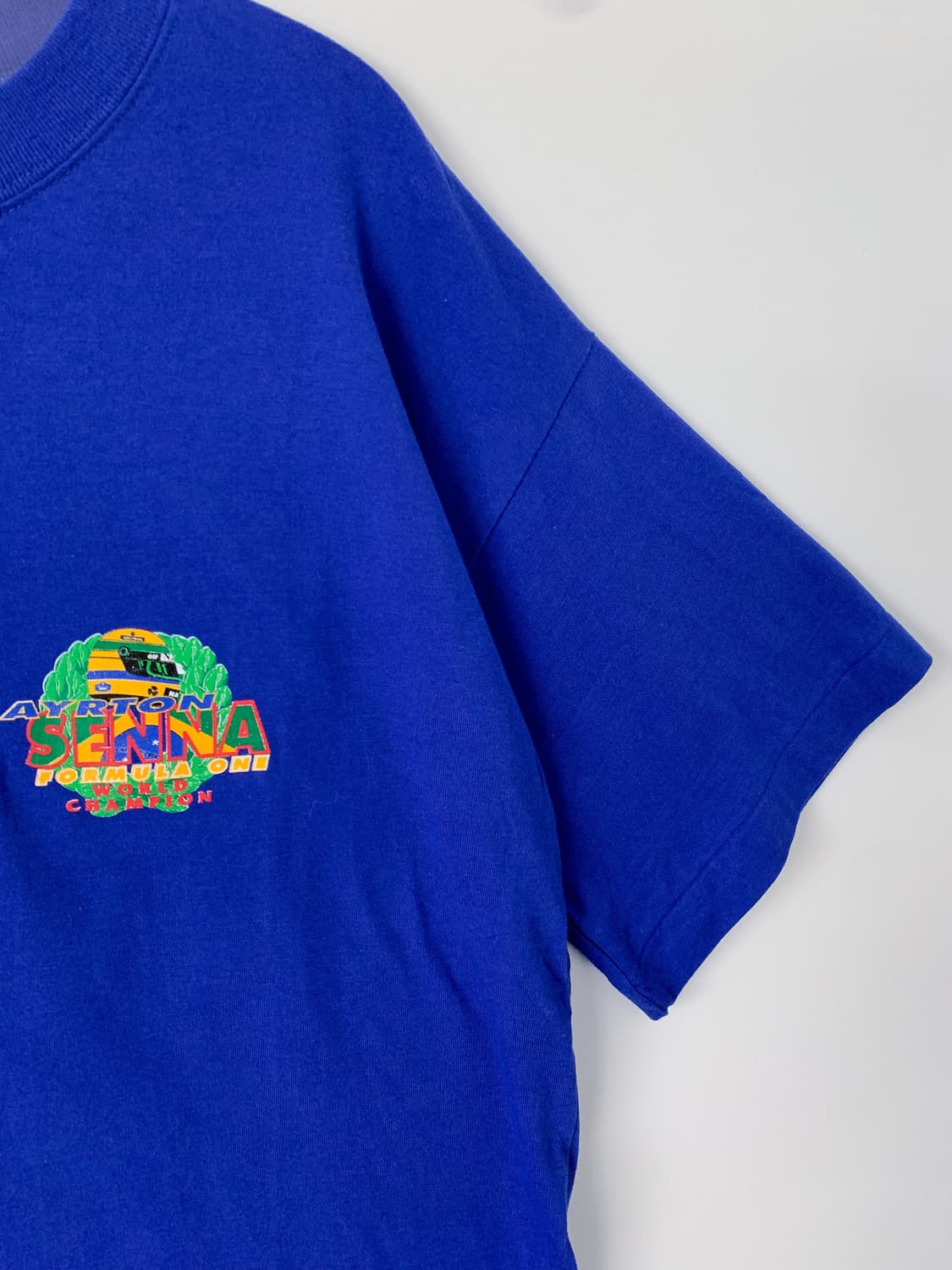 Blue Printing 1/2 T Shirt F  상품이미지3