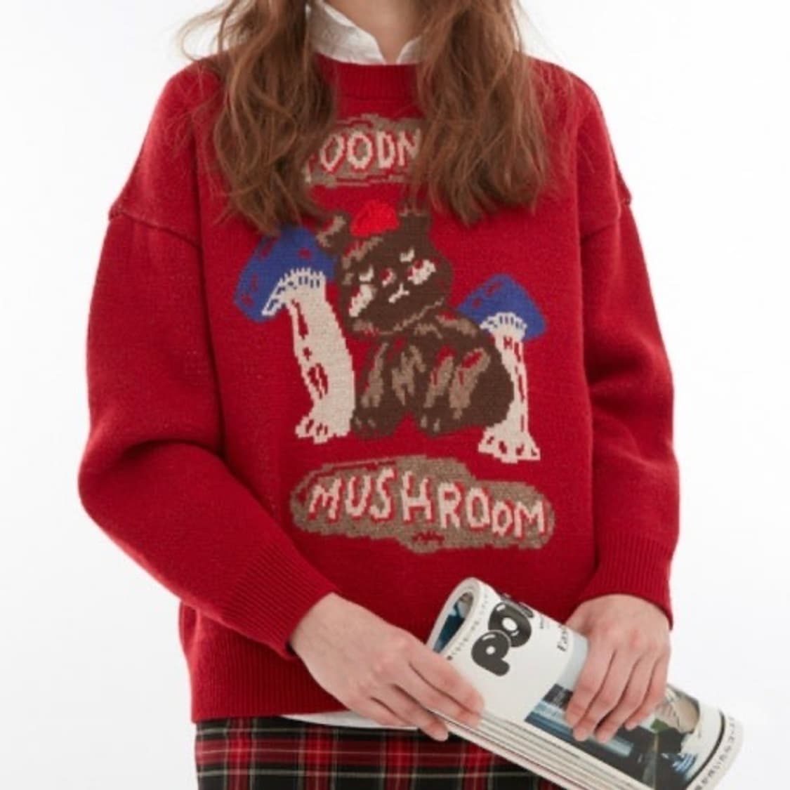 슬로코스터 머쉬룸 니트 상품이미지1