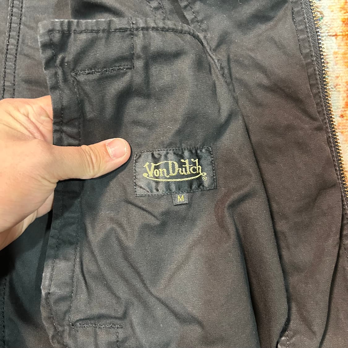 [M] 본더치 견장 야상 자켓 상품이미지6