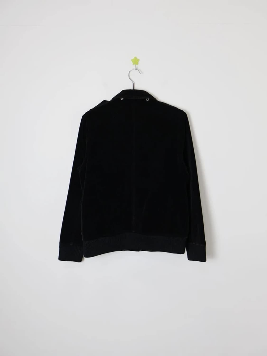 JEANASIS Black Velvet Short Jacket 상품이미지5