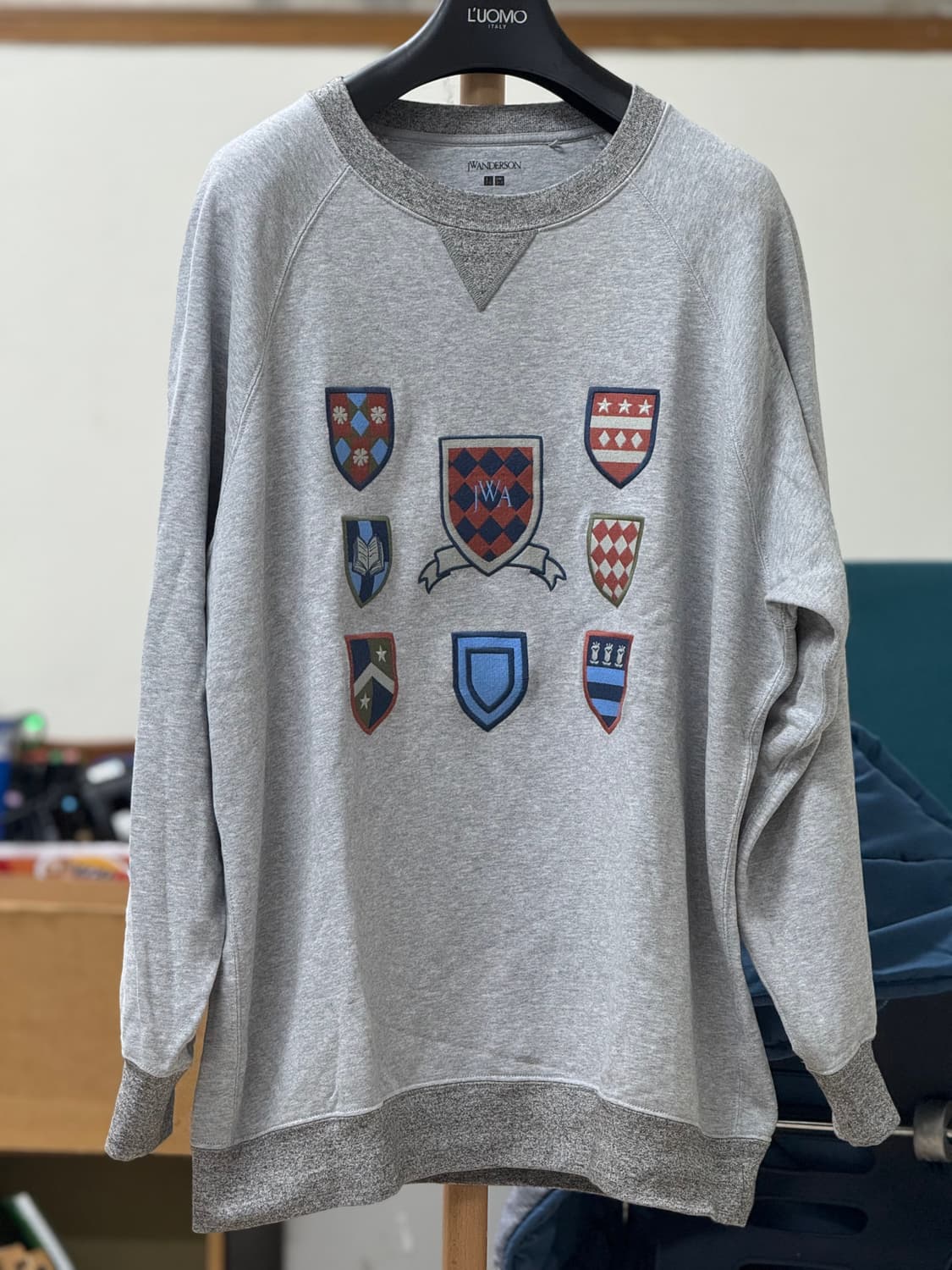 유니클로 JW anderson 스웨트셔츠 XXL 상품이미지1