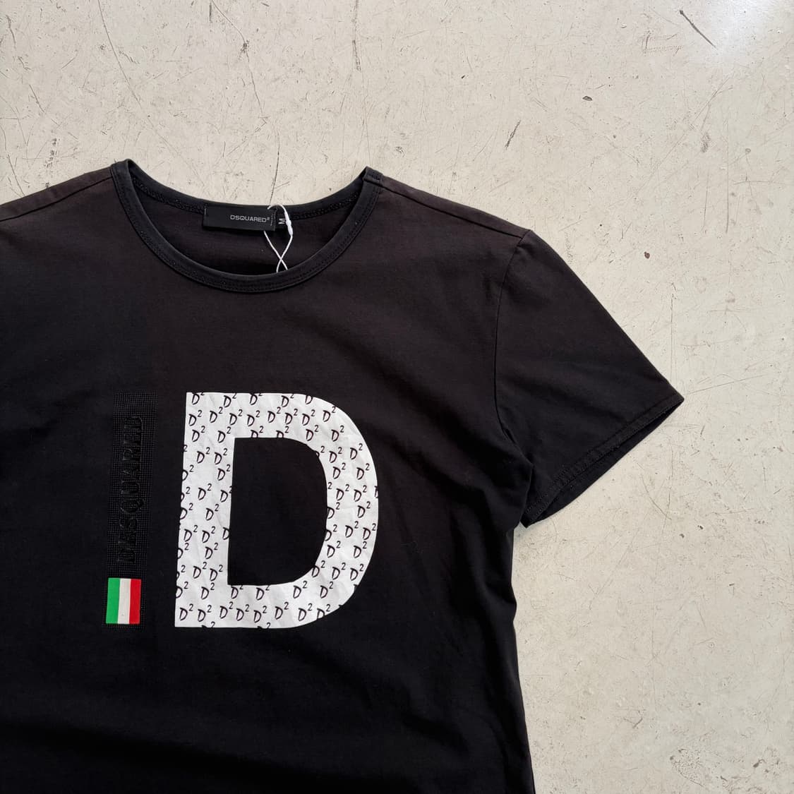 DSQUARED2 디스퀘어드2 빈티지 반팔티 M 상품이미지2