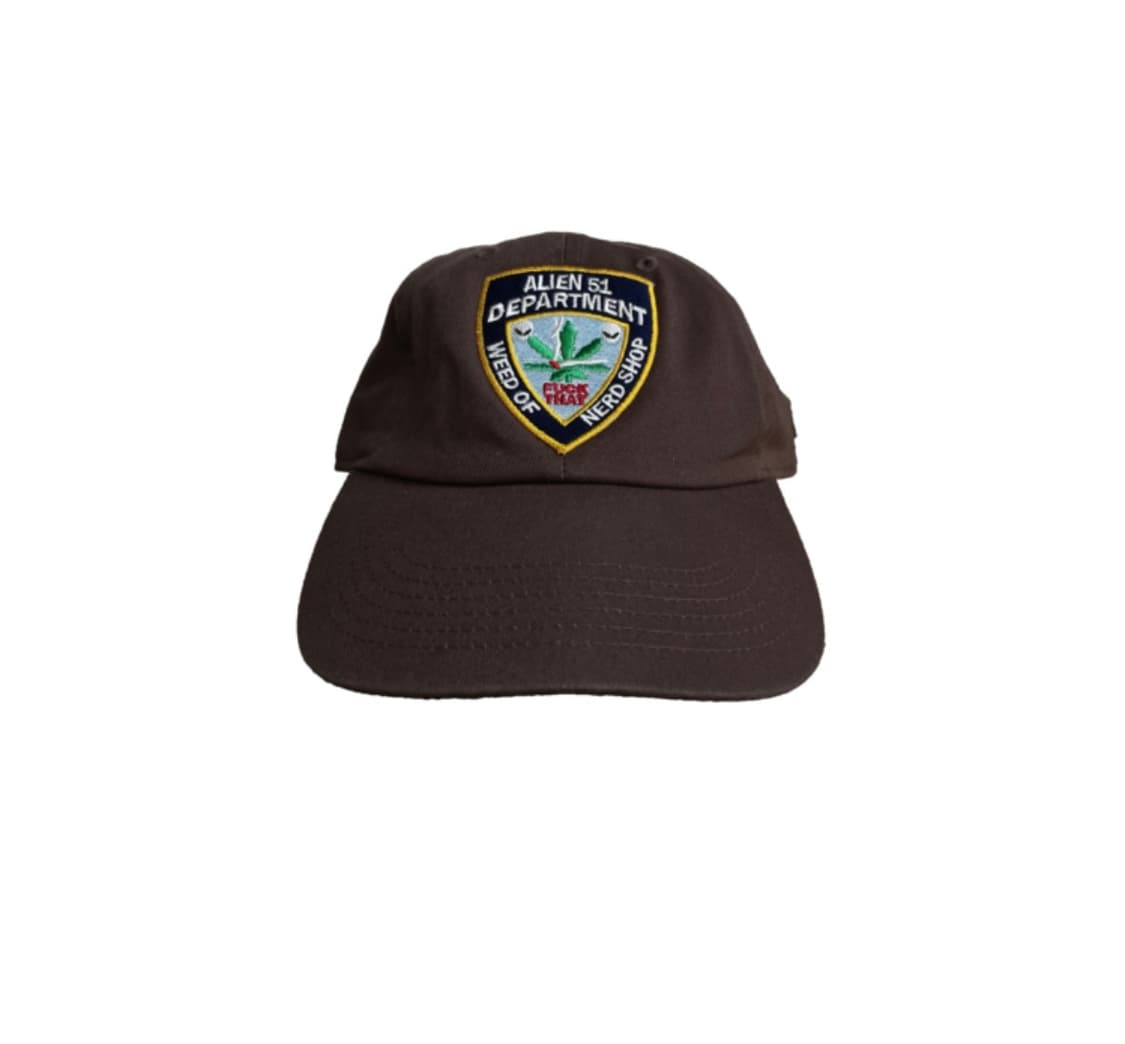 Fuckthatnerdshop_ Alien51 cap (Brown) 상품이미지1