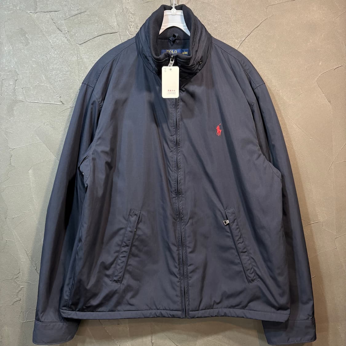 [L] POLO 폴로 랄프로렌 히든 후드 기모 패리 자켓 상품이미지1
