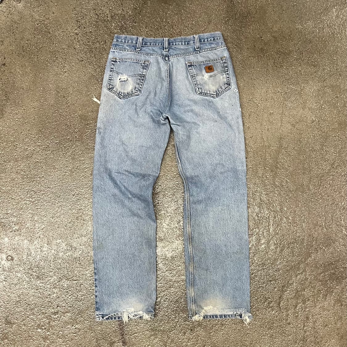 Carhartt 데미지 데님 팬츠 (36“) 상품이미지6