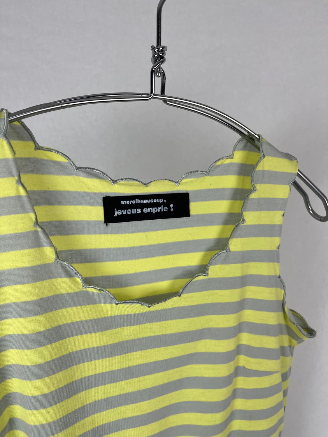 Mercibeaucoup 스트라이프 슬리브리스  상품이미지3