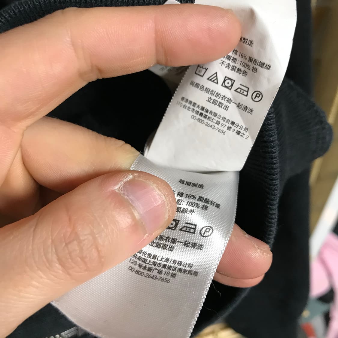 폴로 랄프로렌 와플 검정 후드집업 상품이미지7