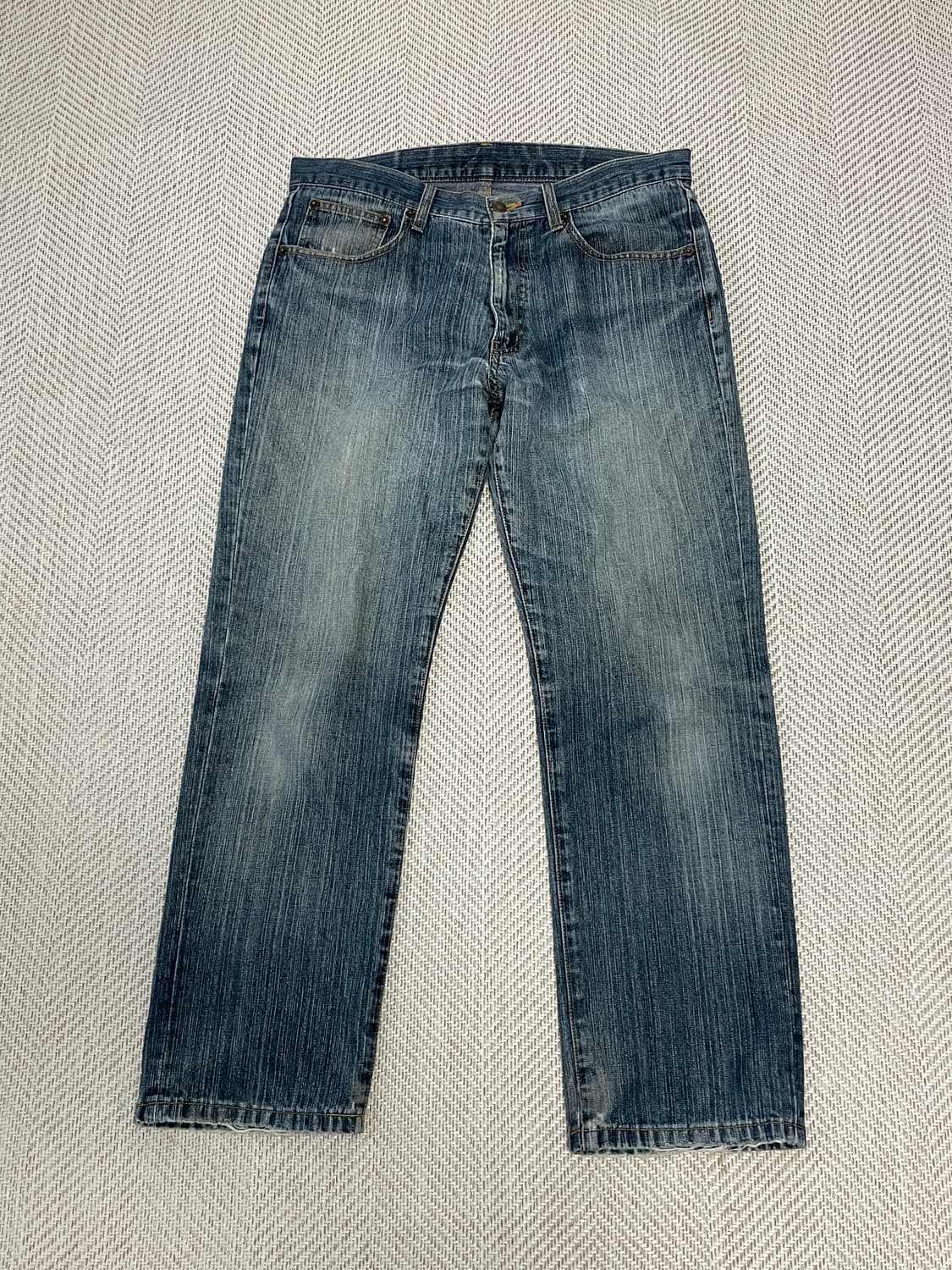 빈티지 페이딩 데님팬츠  상품이미지4