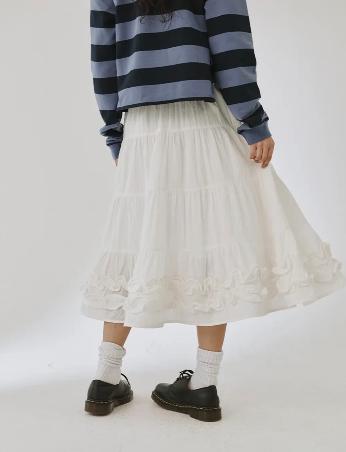 플리즈프로젝트 프릴 스커트 상품이미지1