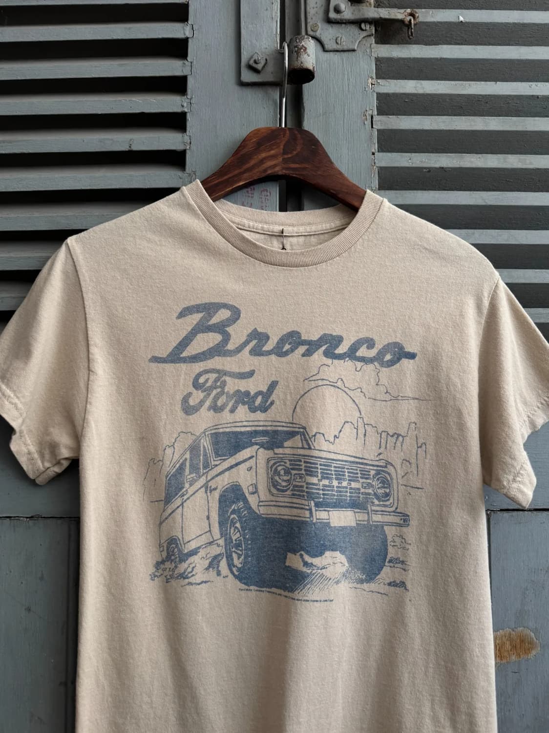 [XS]USA 빈티지 Ford Bronco 그래픽 티셔츠 상품이미지1