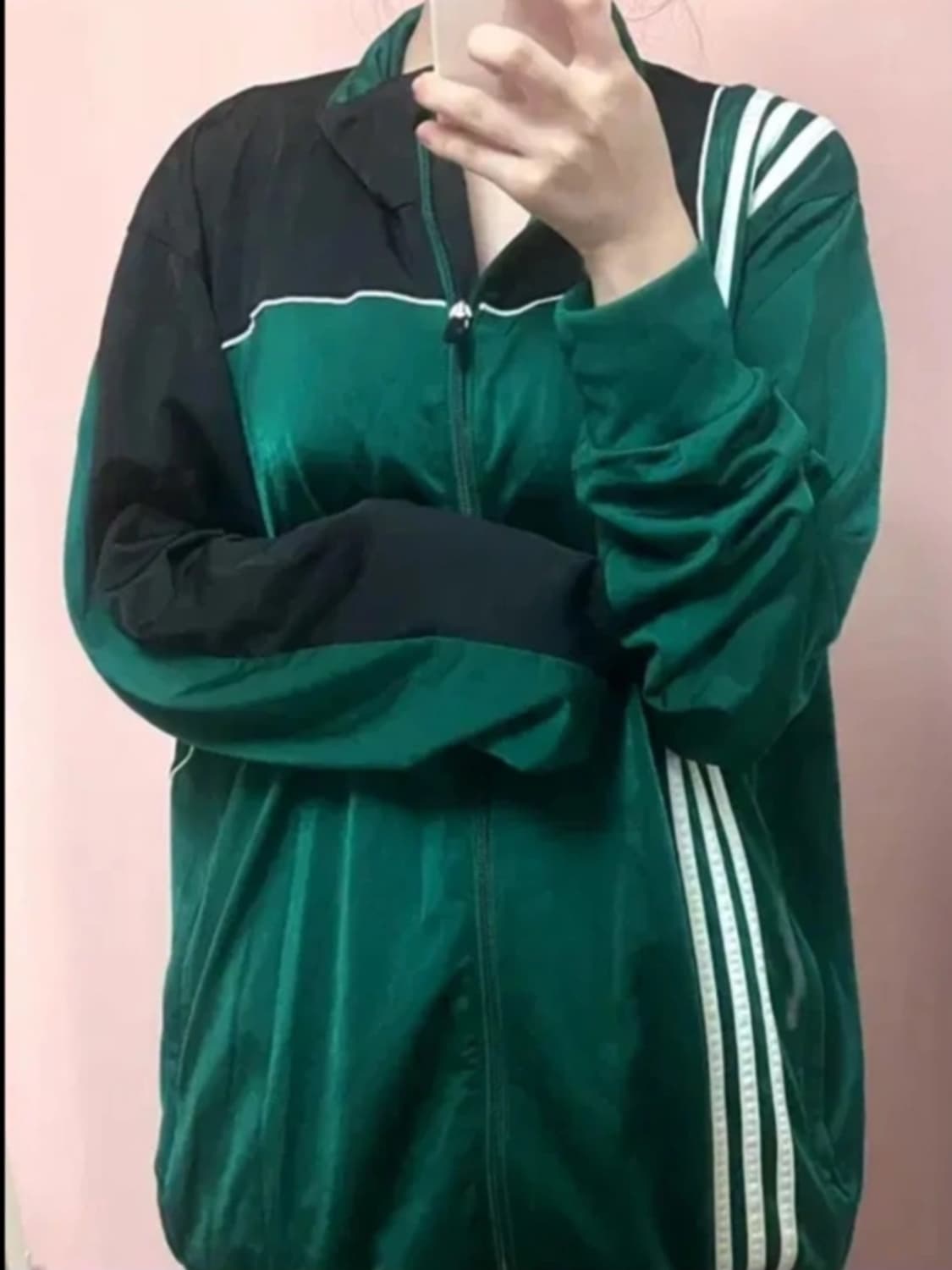 미국 빈티지 그린 아디다스 져지 트렉탑 상품이미지1
