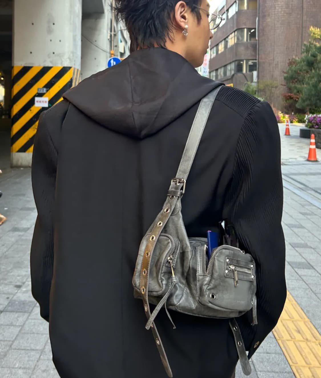 블랙퍼플 마르코 백 더스티 그레이 상품이미지2