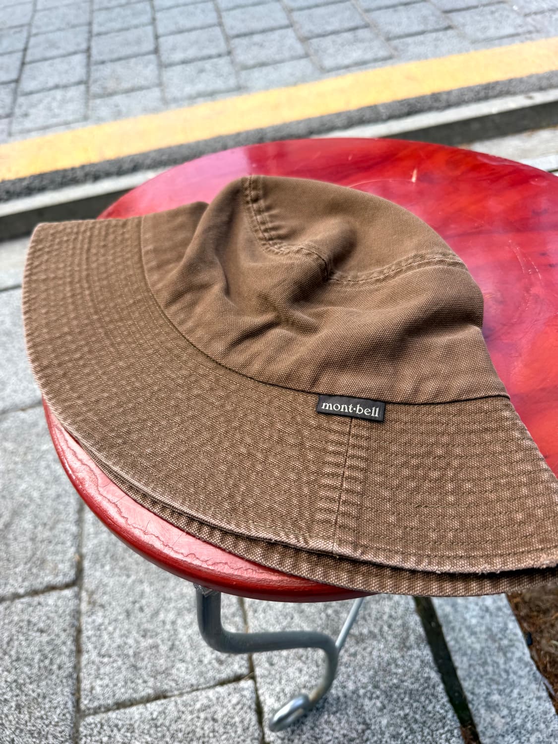 Montbell Cotton Bucket Hat Brown 상품이미지1