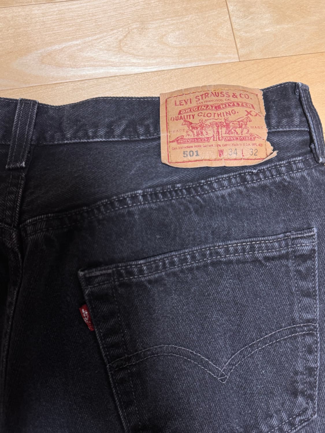 🇺🇸usa 리바이스501빈티지 34x32 상품이미지4