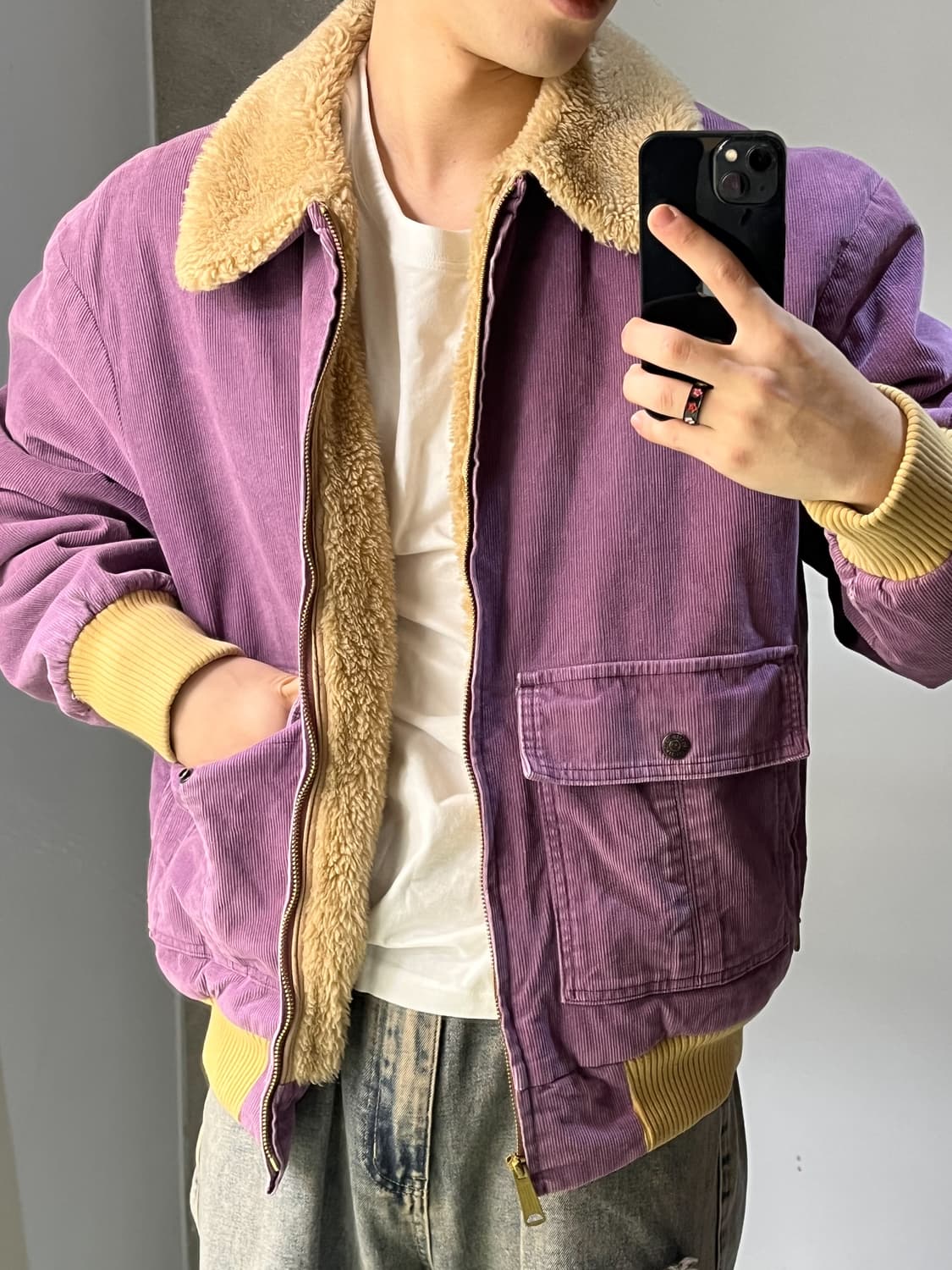 리바이스 LVC 그레이프 셔퍼 자켓 상품이미지2