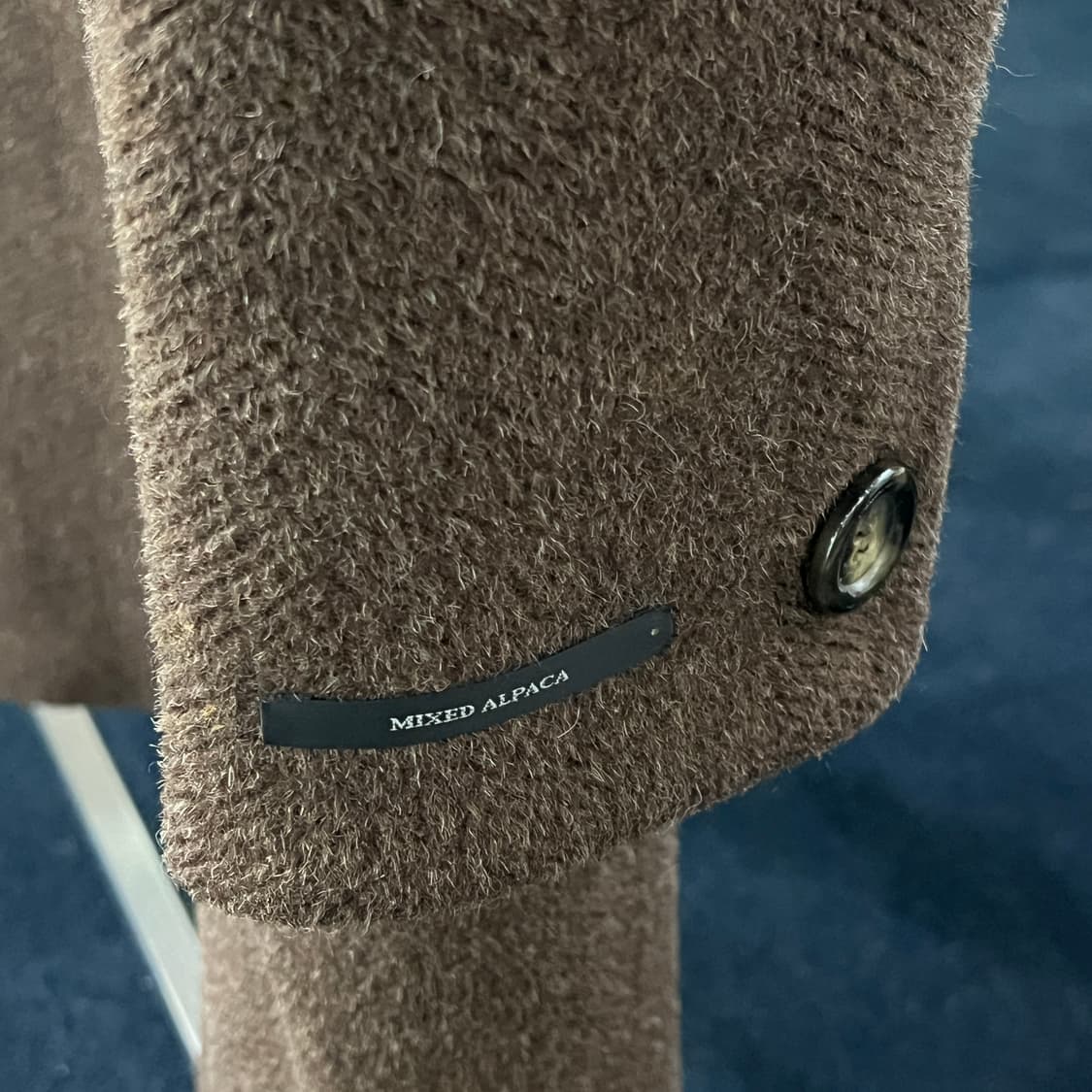 [55] 아이잗바바 알파카&모헤어 롱코트 브라운  상품이미지4