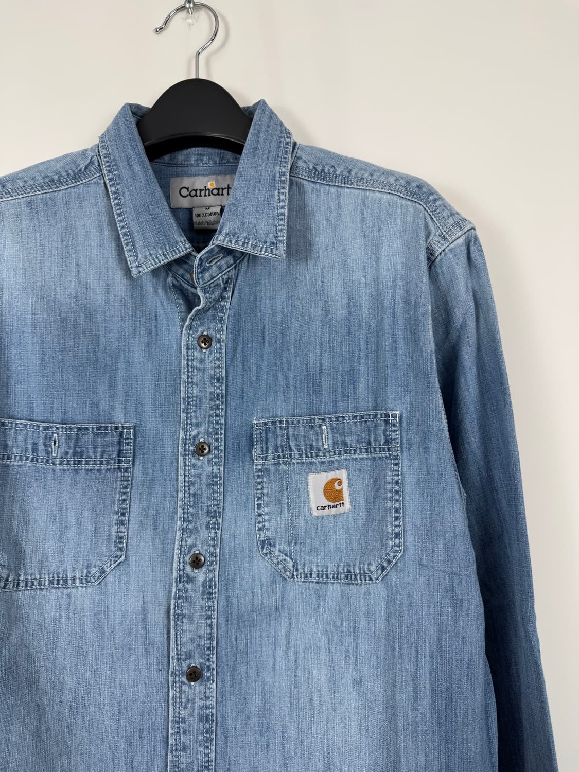 b124) 칼하트 워크 청셔츠 상품이미지2