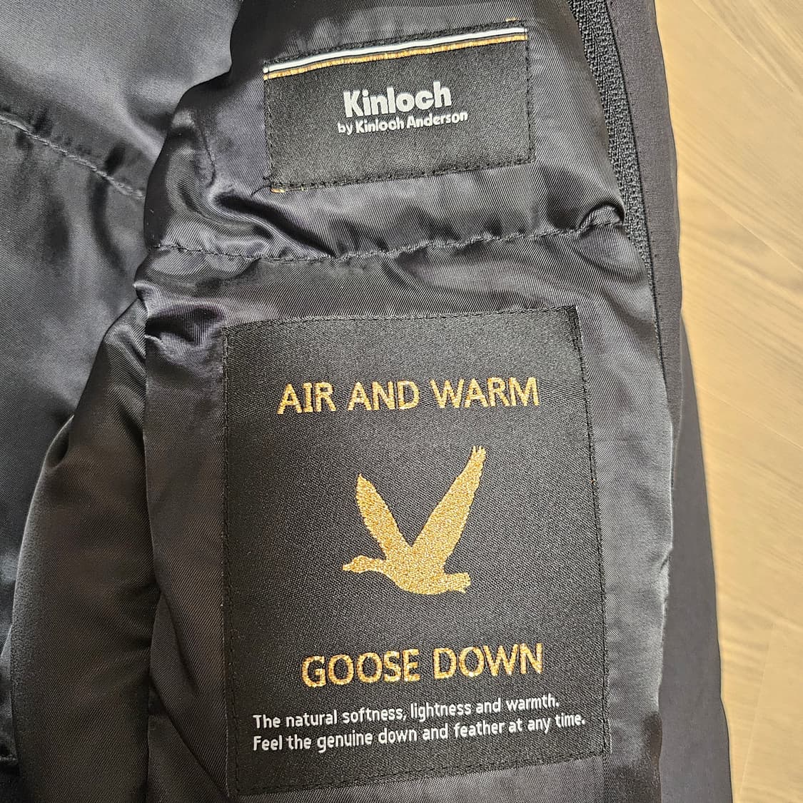 킨록(Kinlock) 앤더슨 구스다운 블랙 상품이미지6