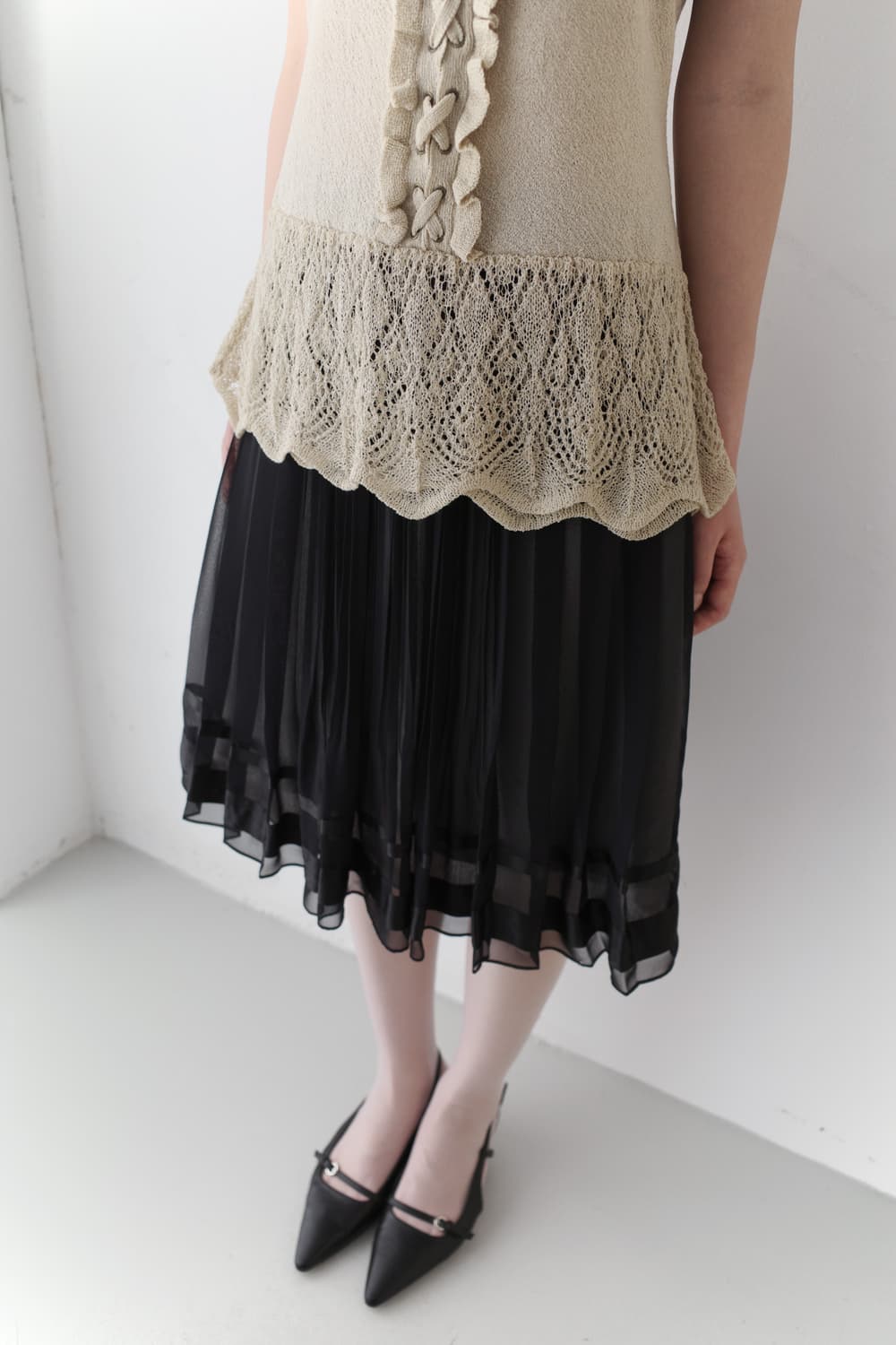 body dressing) pleats sha skirt 상품이미지6