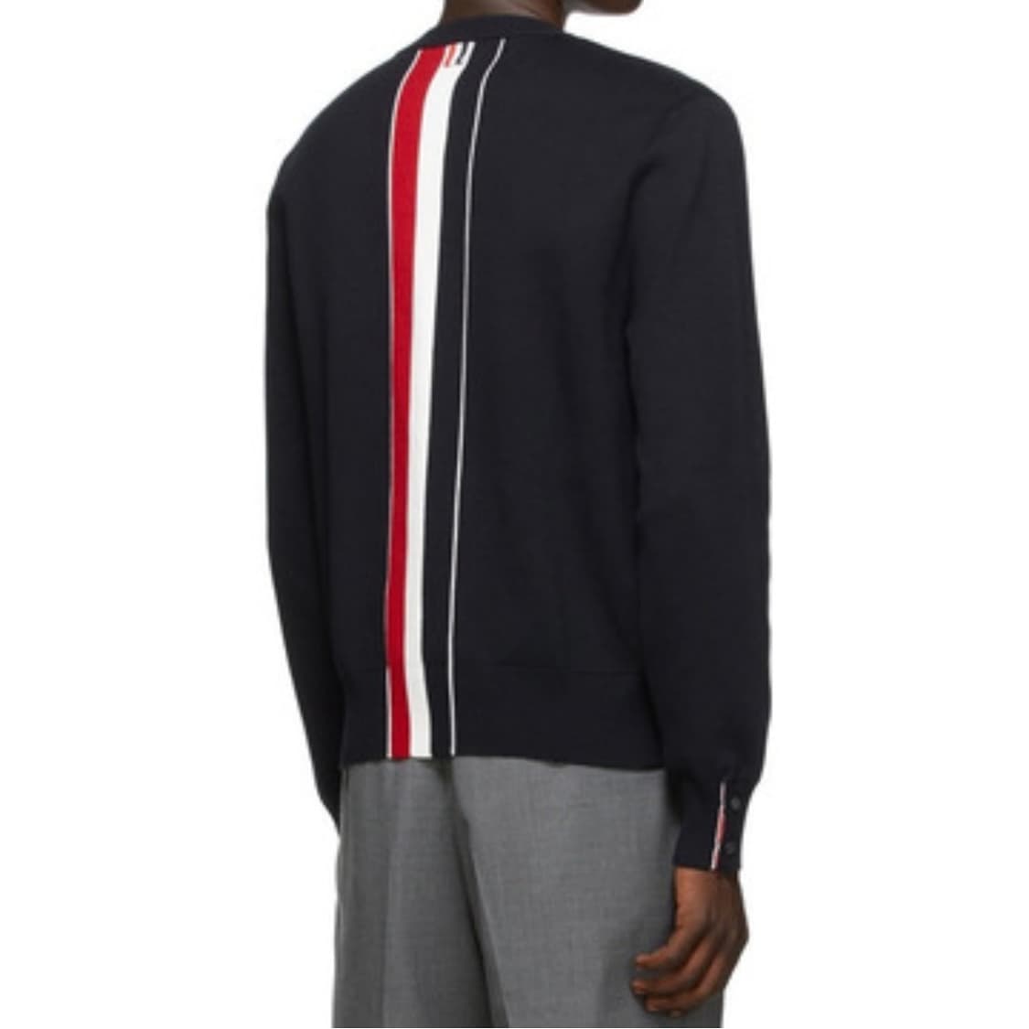 [S+급/3] 톰브라운 밀라노스티치 백삼선 니트 백화점판 상품이미지8